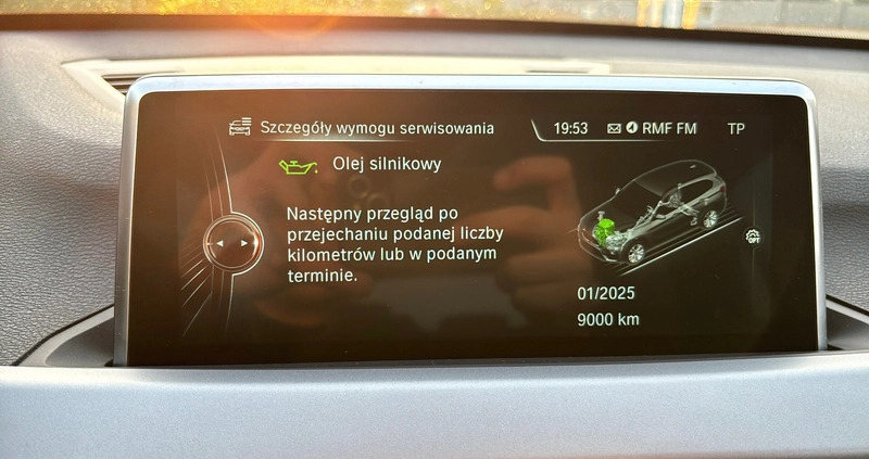 BMW X1 cena 69000 przebieg: 177198, rok produkcji 2016 z Szczecinek małe 46